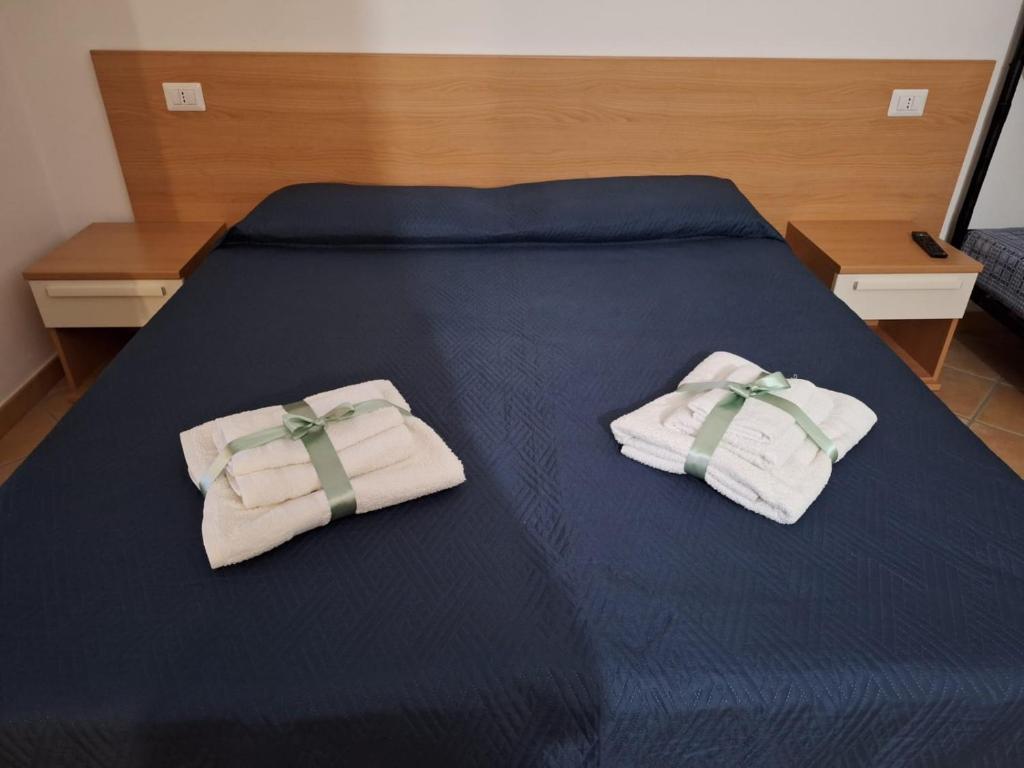 Postel nebo postele na pokoji v ubytování Nurache