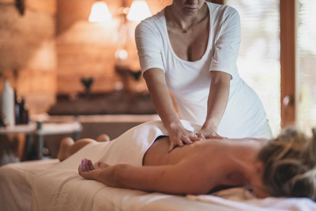 Lázně a/nebo wellness v ubytování Hotel Alpenblick