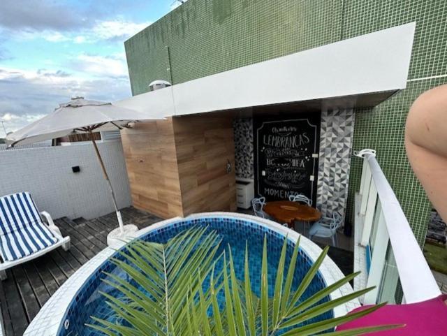 Foto da galeria de Linda cobertura vista mar em João Pessoa