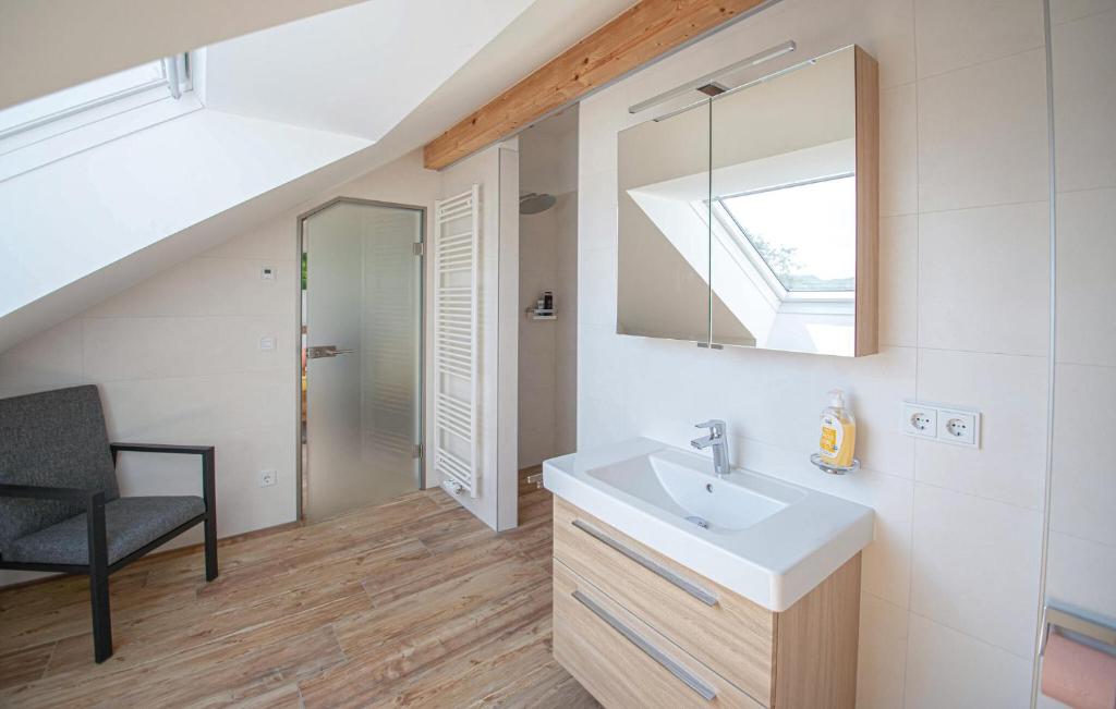 Koupelna v ubytování Ferienhaus In Kapfenstein