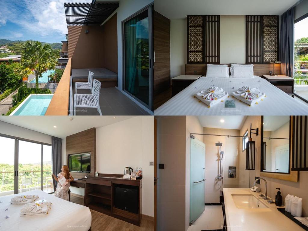 Le Resort and Villas - Sala De Villa Con Vista A La Montaña