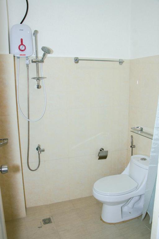 Koupelna v ubytování Amar Residence