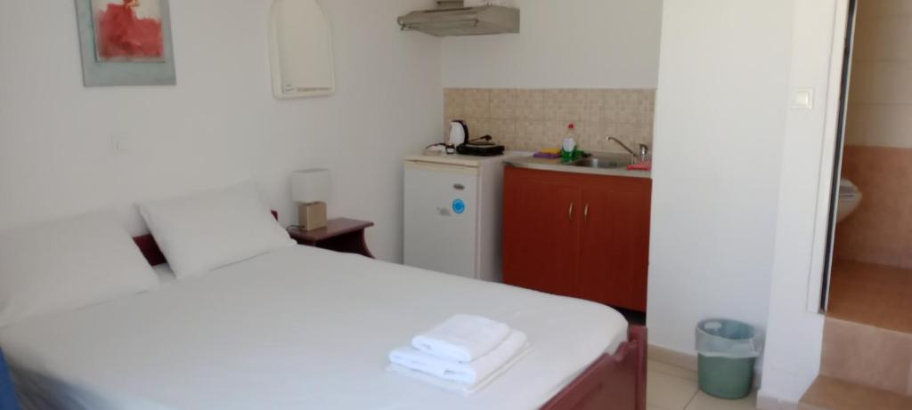 Kuchyň nebo kuchyňský kout v ubytování Klima Rooms