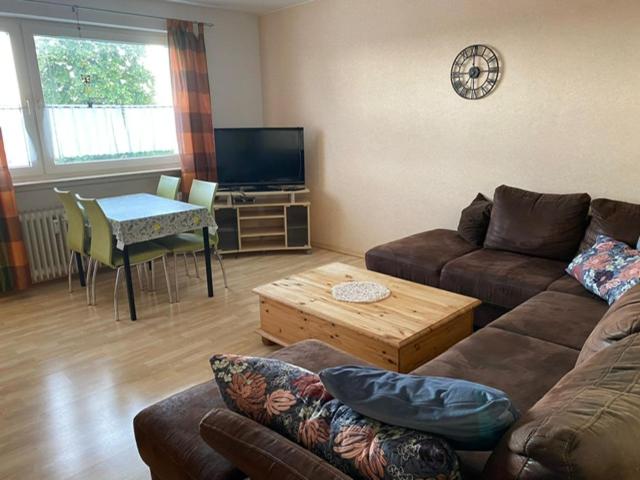 Μια τηλεόραση ή/και κέντρο ψυχαγωγίας στο Ferienwohnung Schöneck beauty