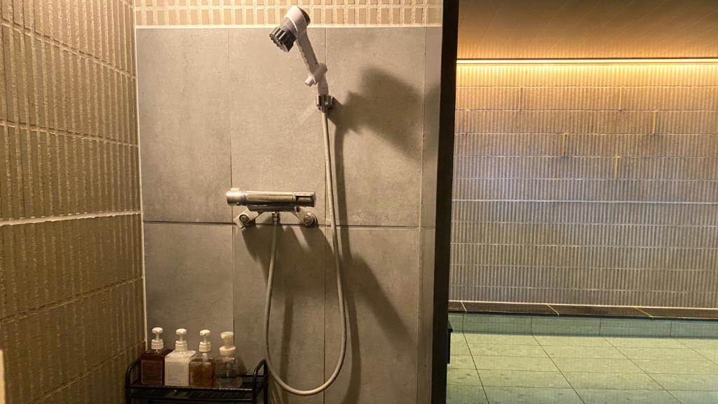 Koupelna v ubytování HOTEL TORIFITO KANAZAWA