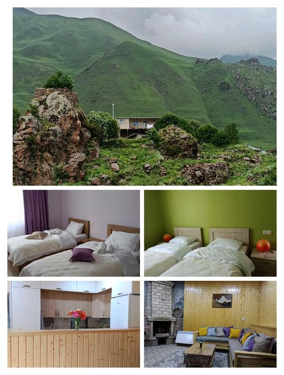 Postel nebo postele na pokoji v ubytování M7 House