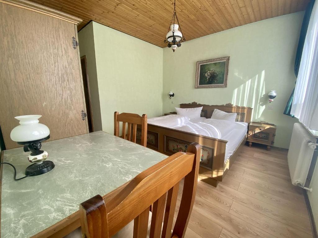 Posezení v ubytování Pension Walther