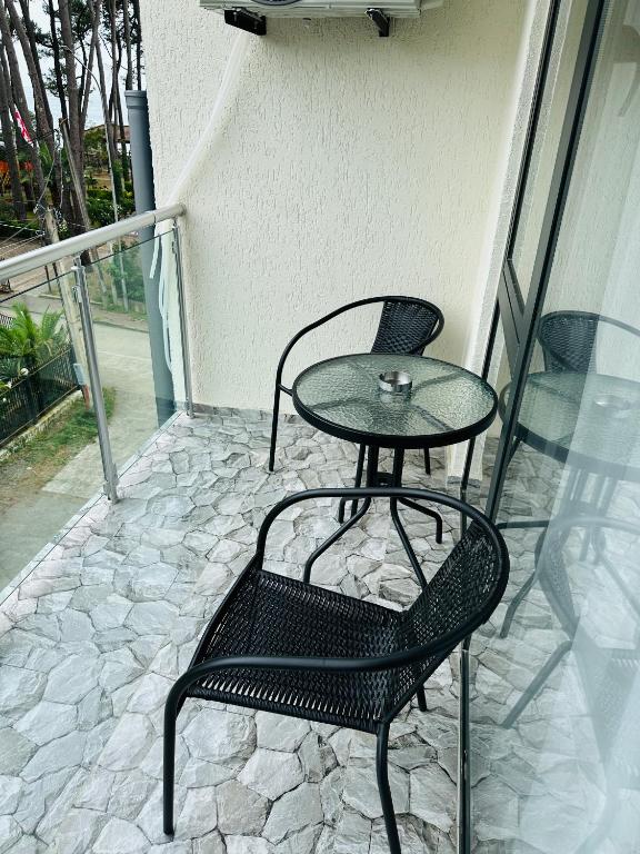 Balkón nebo terasa v ubytování Paradise Shekvetili