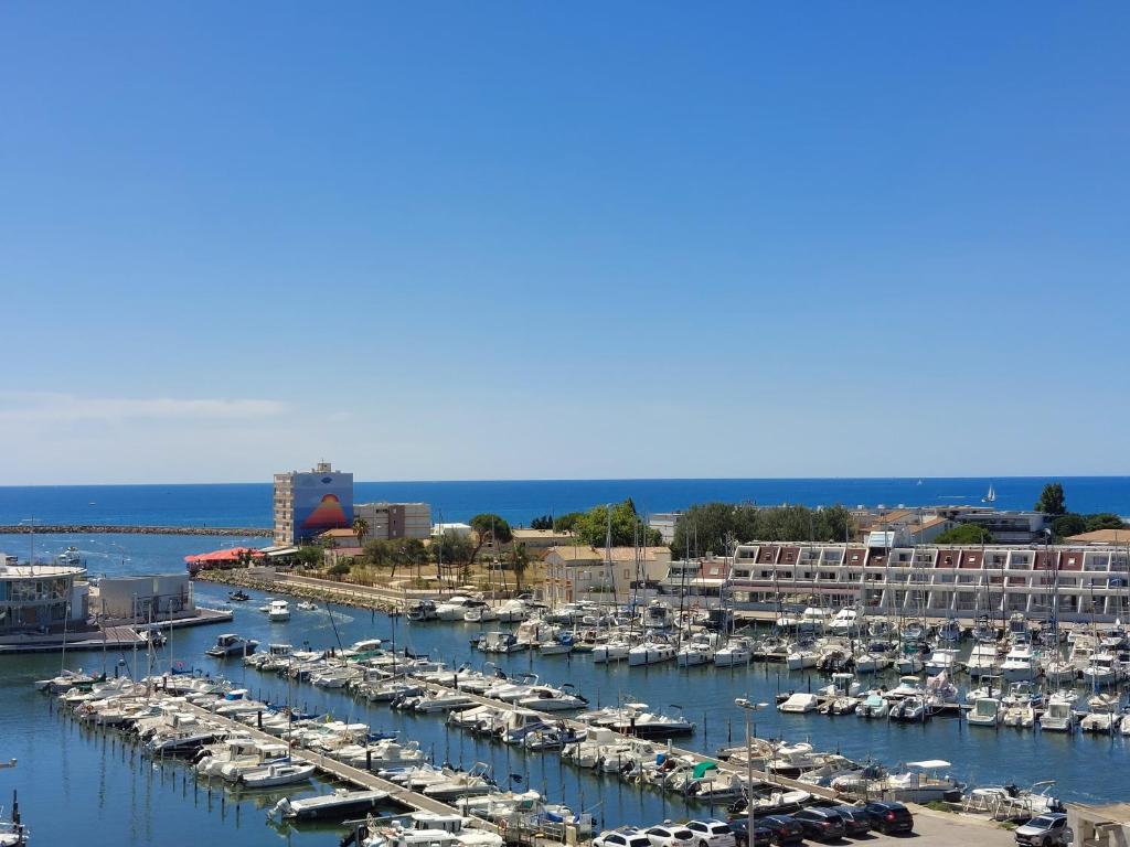 Photo de la galerie de l'établissement Studio Cabine Vue Mer, à Carnon-Plage