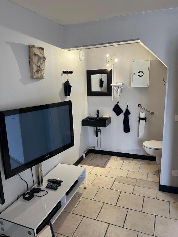 Chambres d'hôte du Domaine de la Reine Blanche - King Room With Roll-In Shower - Disability Access