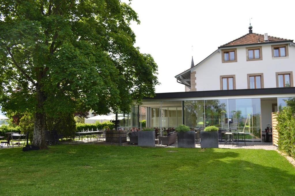Zahrada ubytování Auberge de Confignon