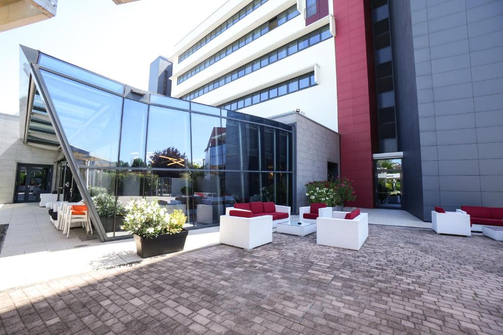 Budova, v ktorej sa hotel nachádza