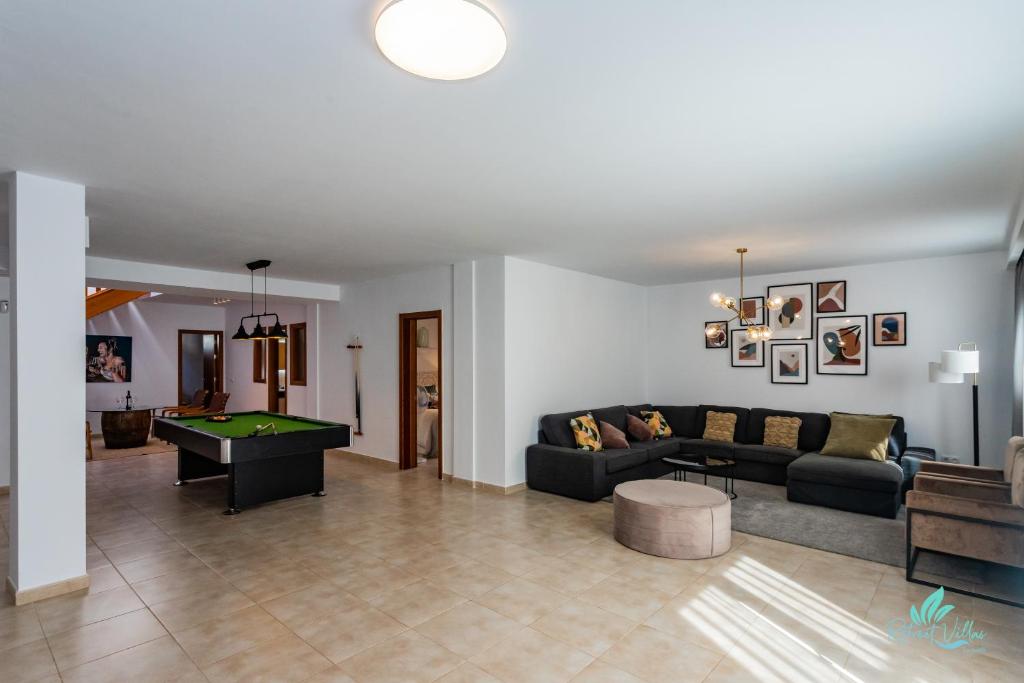 Posezení v ubytování Casa Familia