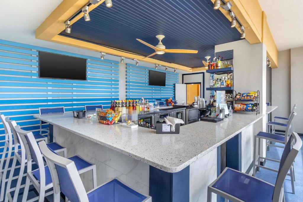 Küche&#47;Küchenzeile in der Unterkunft Hilton Grand Vacations Club Anderson Ocean Myrtle Beach