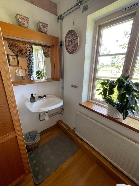 Koupelna v ubytování Adagio på Österlen