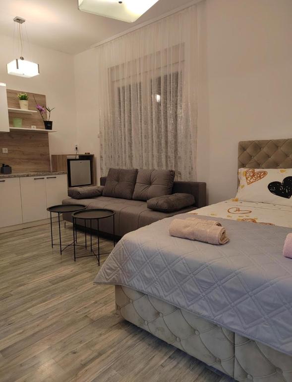 Posezení v ubytování Jes Apartments