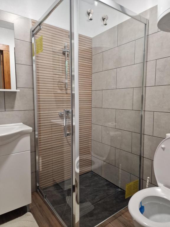 Koupelna v ubytování Casa Maya