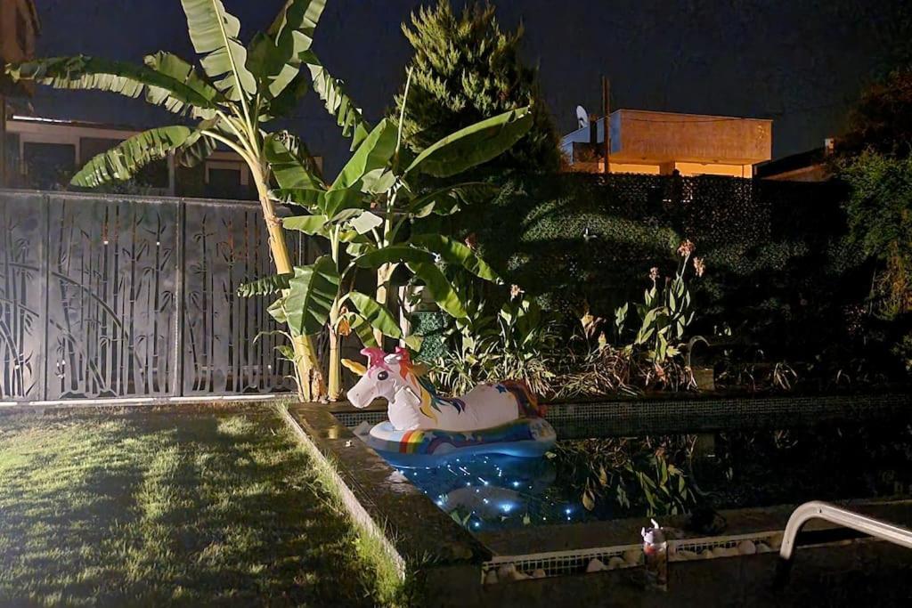 Zahrada ubytování Villa Oyster Park Isıtmalı Yıldız Efektli Çocuk Havuzlu Villa