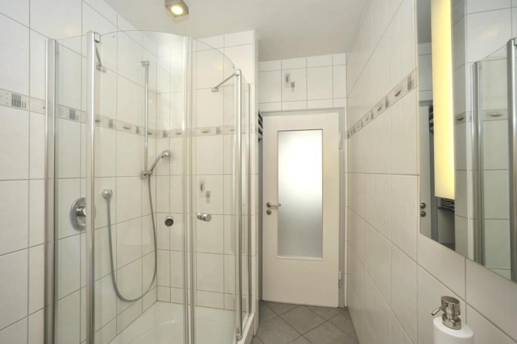 Koupelna v ubytování Ferienwohnung Refugium