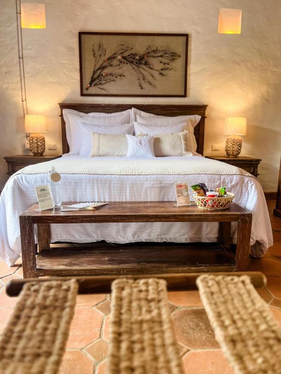 Postel nebo postele na pokoji v ubytování Casa Linaje Hotel Boutique - Cauca Viejo - Mayores de 10 años -