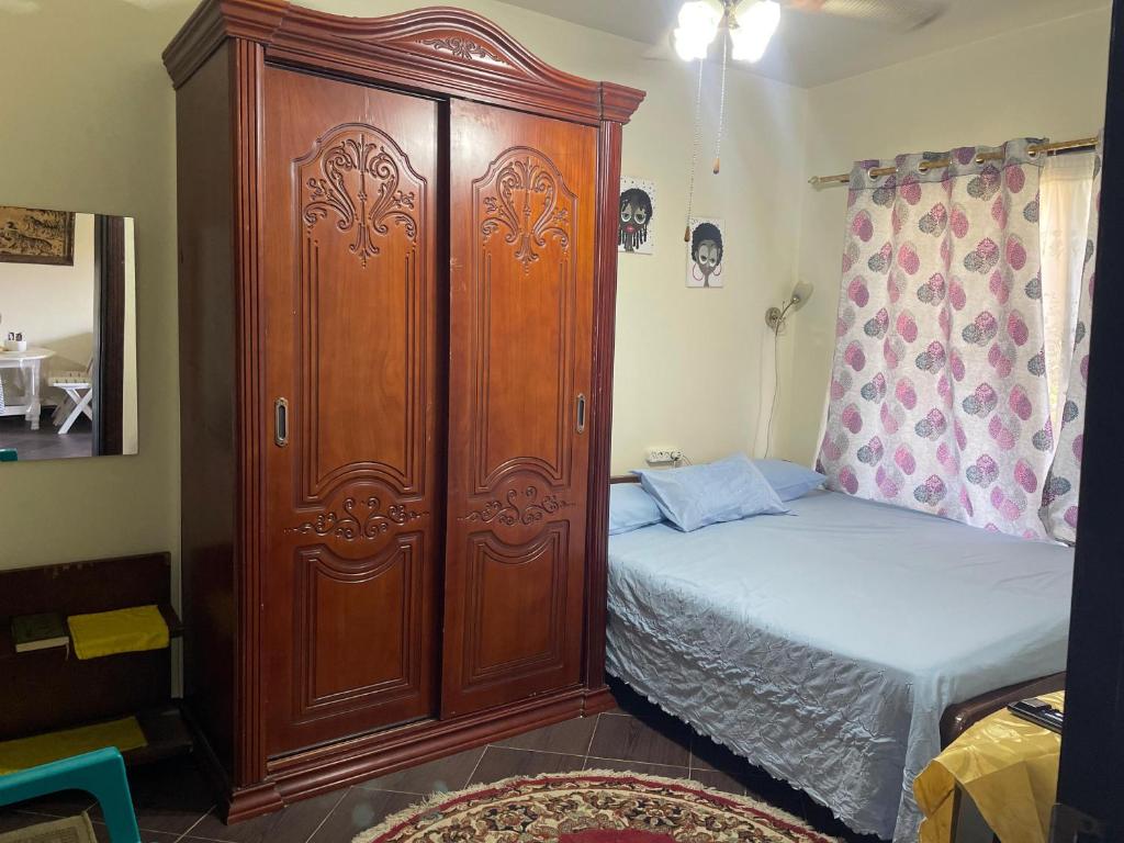 Letto o letti in una camera di MASR Chalet - Porto Matrouh