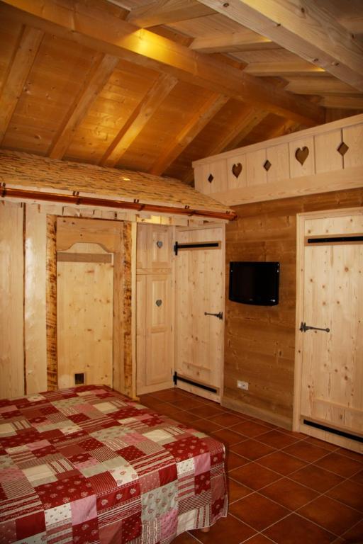 Postel nebo postele na pokoji v ubytování Ferme-Auberge du Rondeau