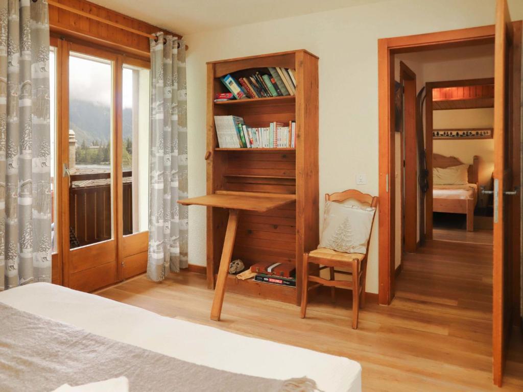 Postel nebo postele na pokoji v ubytování Apartment Résidence 25 by Interhome