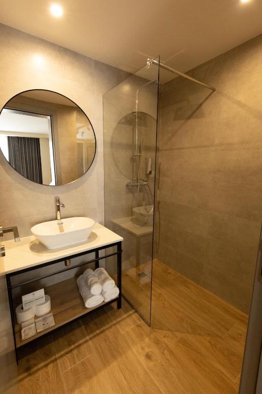 Koupelna v ubytování East Sliema Suites