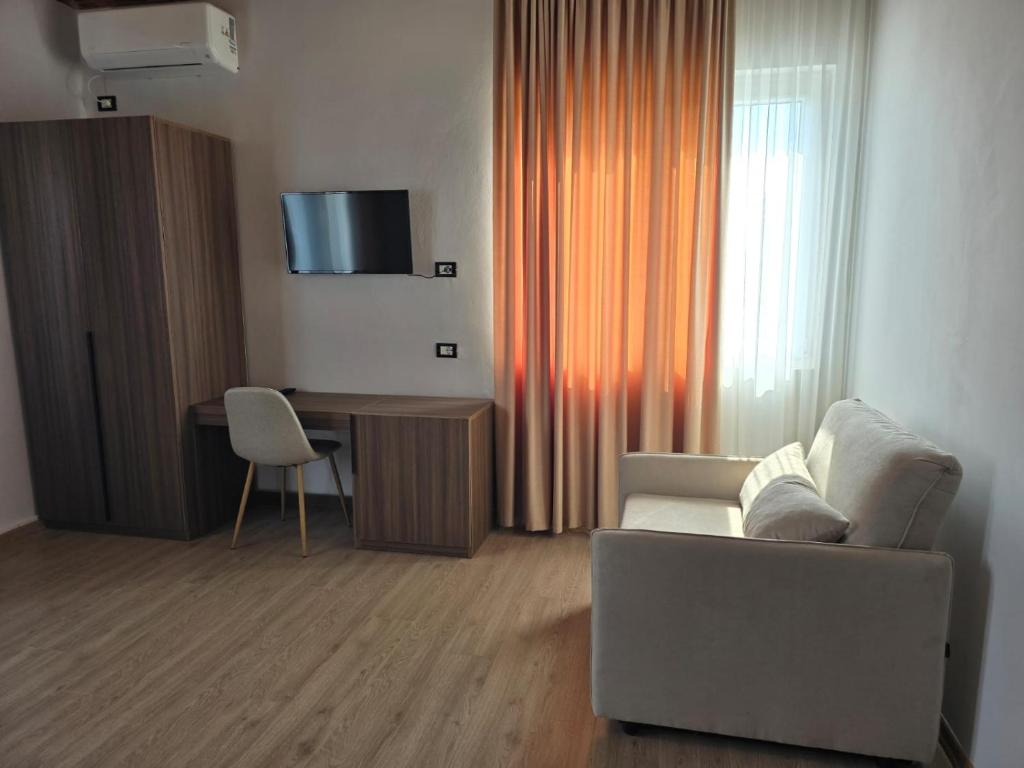 Zona d'estar a Hotel Aleks