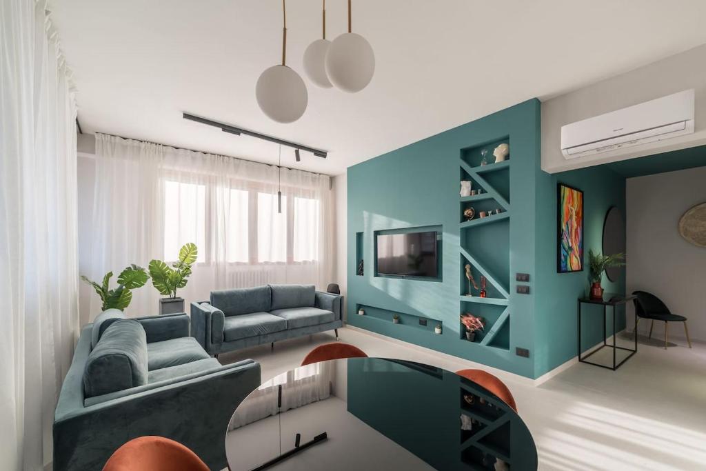 The bright apartment