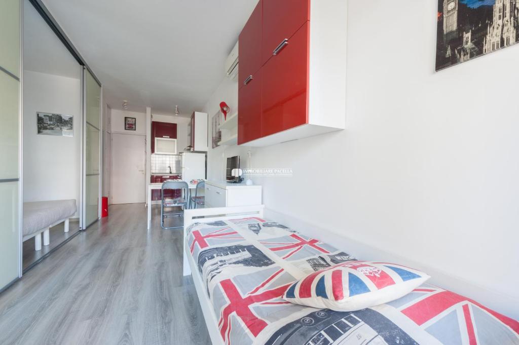 Posteľ alebo postele v izbe v ubytovaní Residence Santa Fè Immobiliare Pacella
