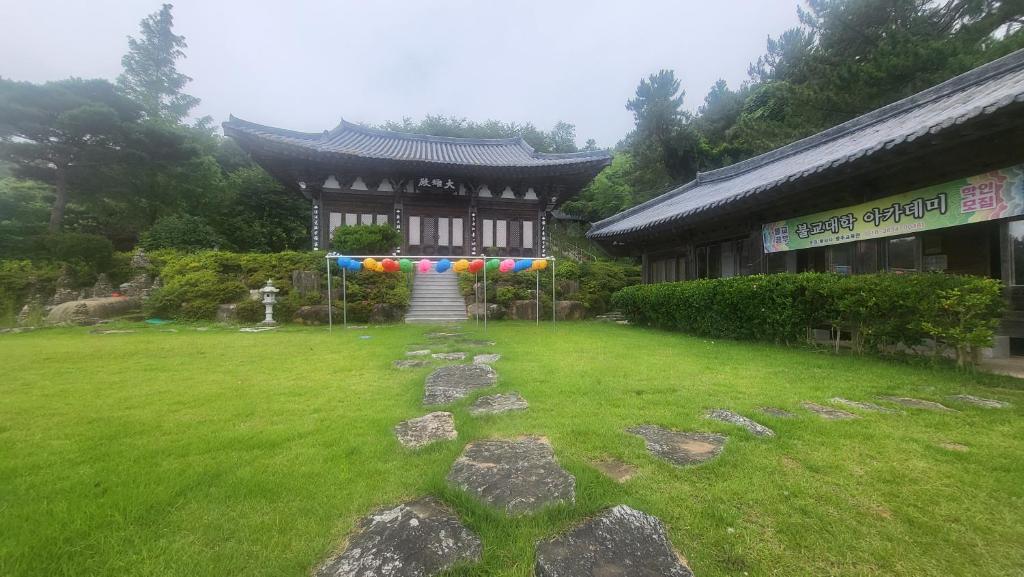 Zahrada ubytování Pet Friendly Hanok Temple Stay