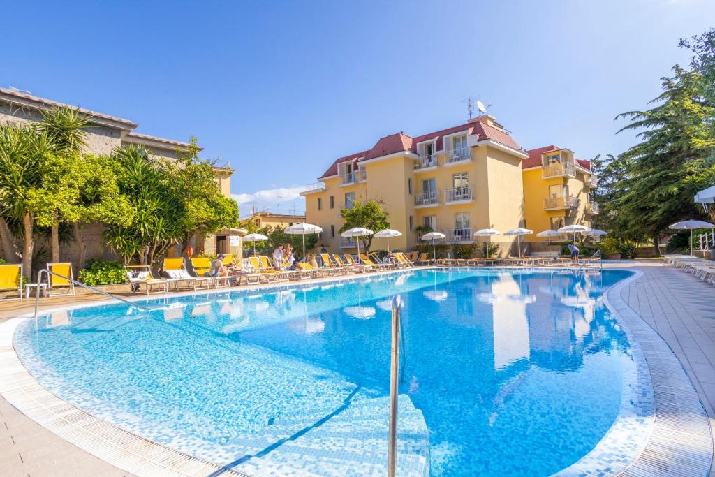 Bazén v ubytování Grand Hotel Parco del Sole - All Inclusive nebo v jeho okolí