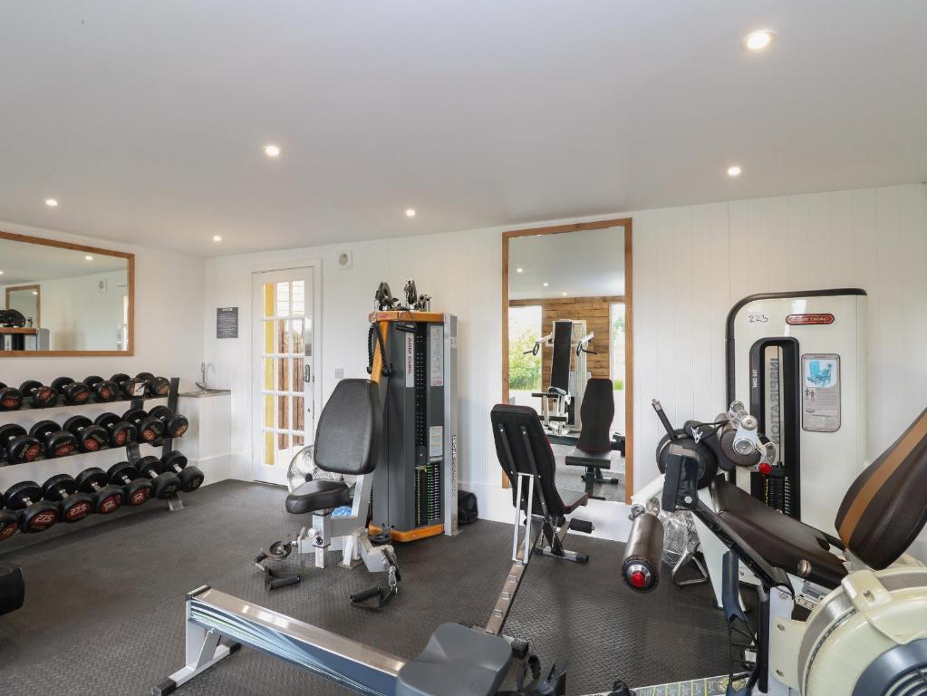 Fitness centrum a/nebo fitness zařízení v ubytování Lodge 17 - Rannoch Family