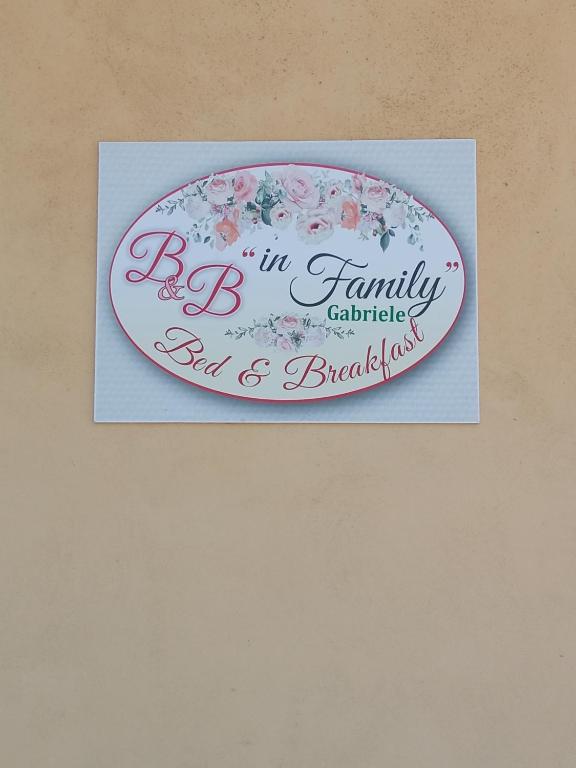 Certifikát, hodnocení, plakát nebo jiný dokument vystavený v ubytování B&B in family Gabriele