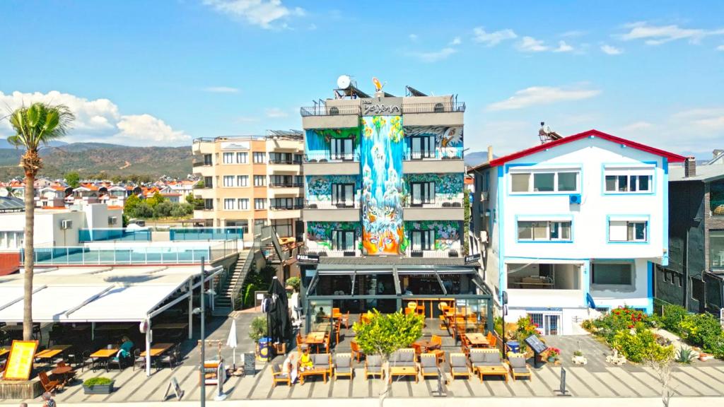 Budova, kde se hotel nachází