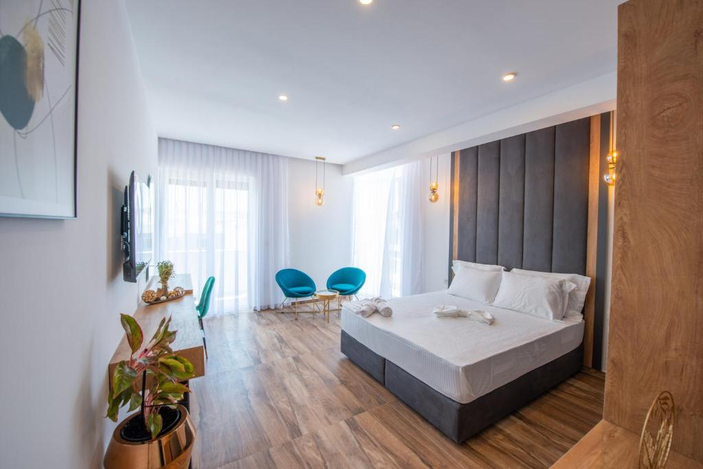 Postel nebo postele na pokoji v ubytování Cataleya Resort