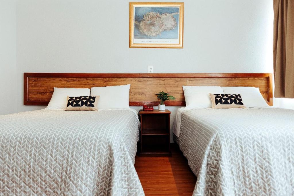 Postel nebo postele na pokoji v ubytování Hotel Don Simón