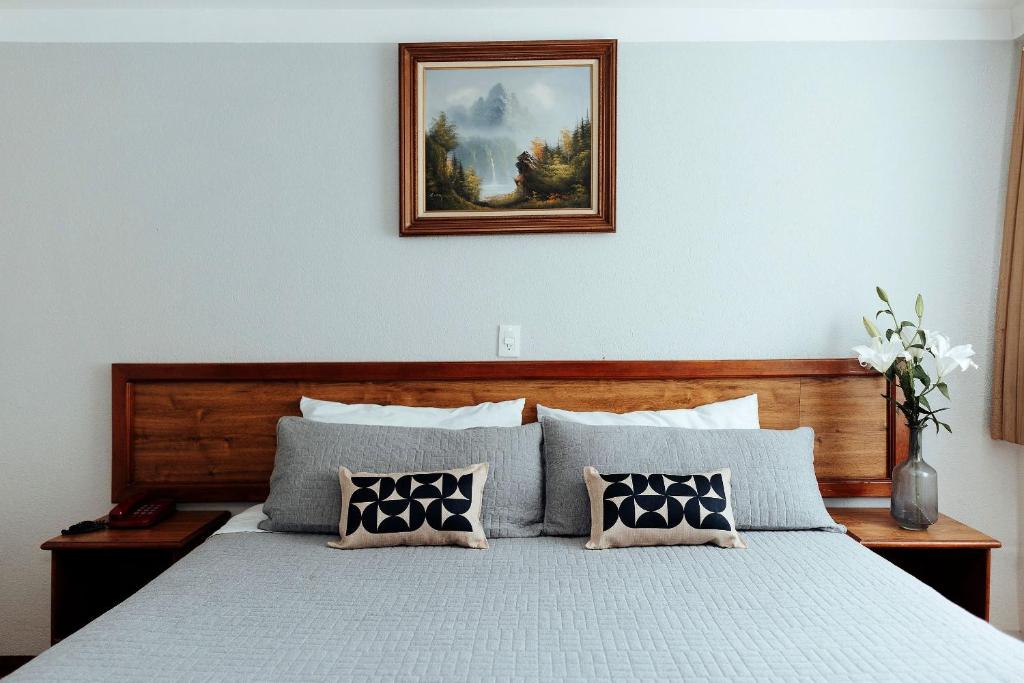 Postel nebo postele na pokoji v ubytování Hotel Don Simón