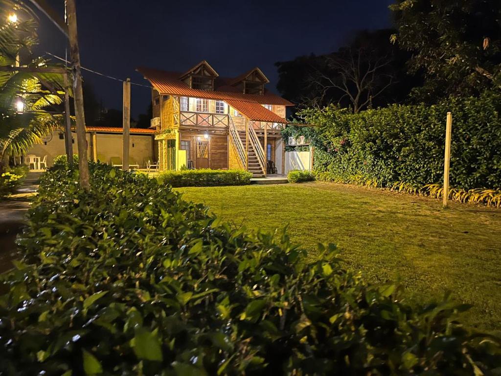 Zahrada ubytování Hosteria B y B