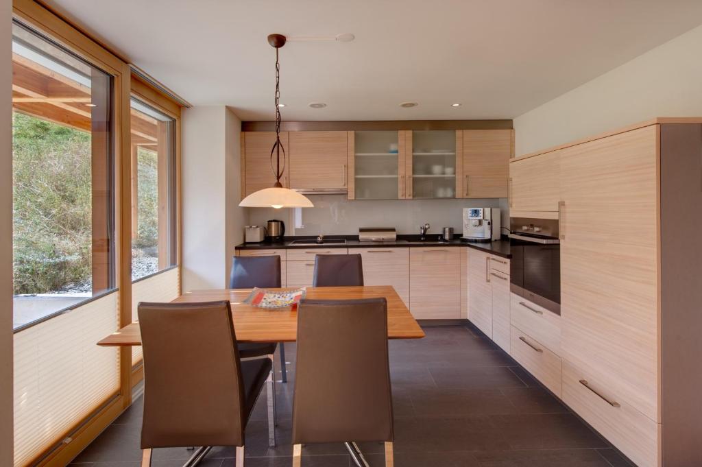 Kuchyň nebo kuchyňský kout v ubytování Meric Apartment