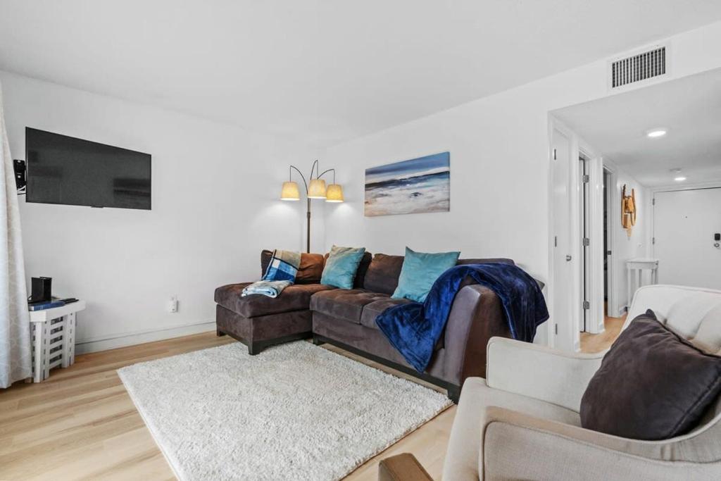Posezení v ubytování Myrtle Beach Resort Oceanfront Unit B129
