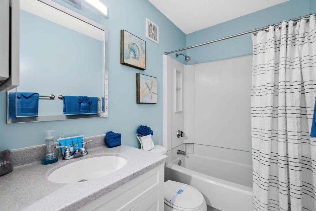 Koupelna v ubytování Myrtle Beach Resort Oceanfront Unit B129