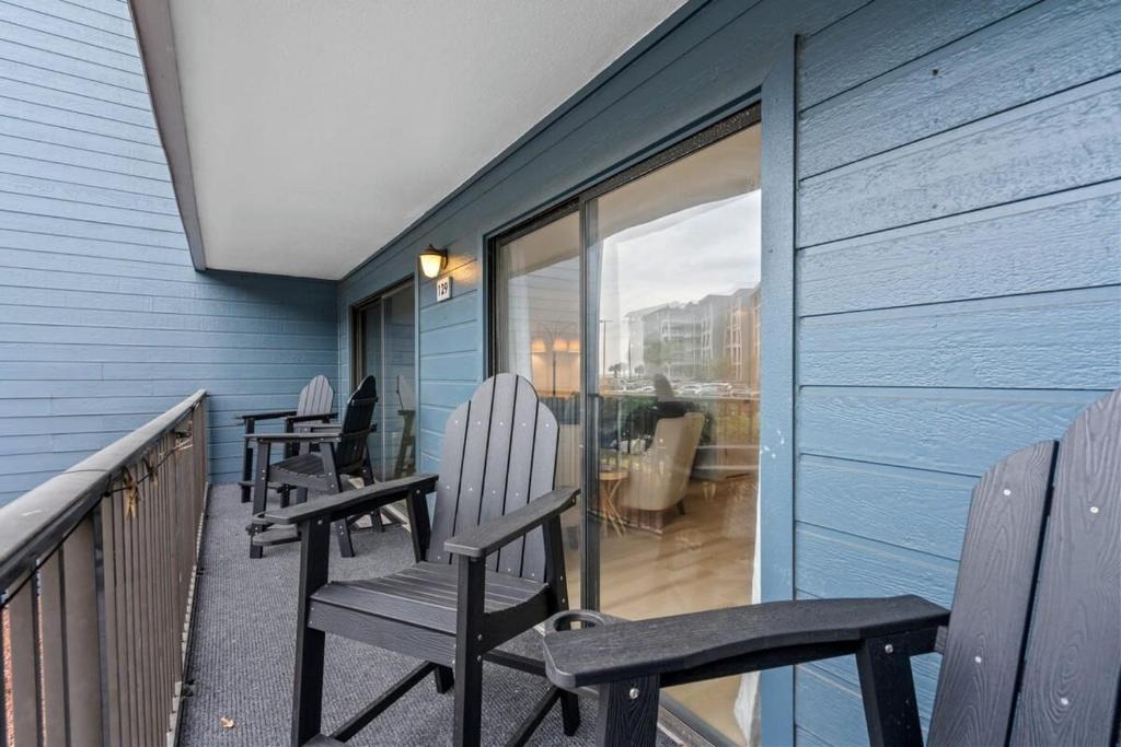 Balkón nebo terasa v ubytování Myrtle Beach Resort Oceanfront Unit B129