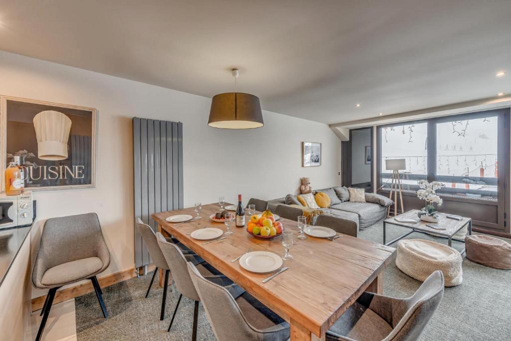 Posedenie v ubytovaní Résidence Palafour - Appartements «Palafour Lodges» MAE-0174
