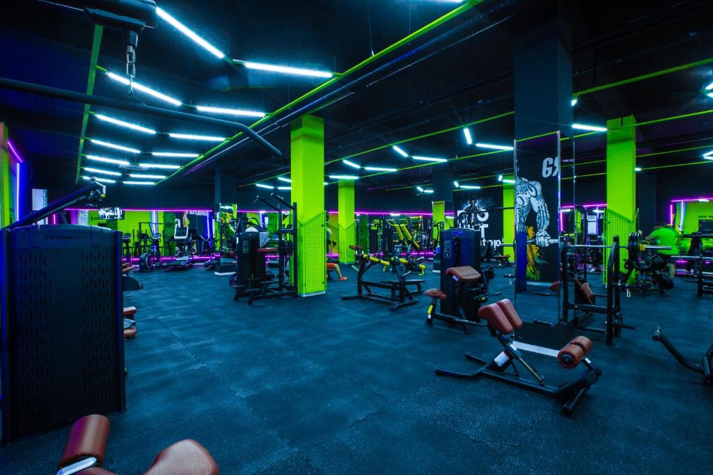 Fitness centrum a/nebo fitness zařízení v ubytování Dashli Gala Hotel Ganja