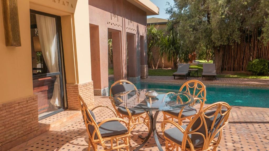Bazén v ubytování Palais Mirage d'Atlas, Hôtel de Luxe & Spa nebo v jeho okolí