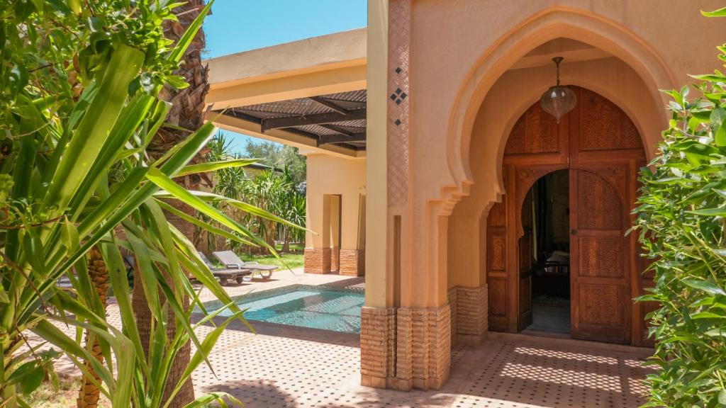 Bazén v ubytování Palais Mirage d'Atlas, Hôtel de Luxe & Spa nebo v jeho okolí