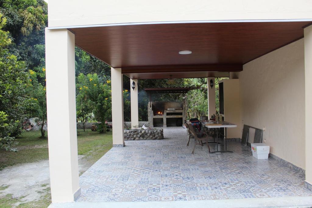 Patio nebo venkovní prostory v ubytování Cabaña Kundalini