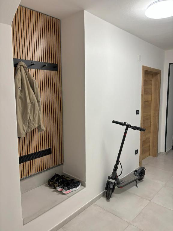 Fitness centrum a/nebo fitness zařízení v ubytování Livan Apartment
